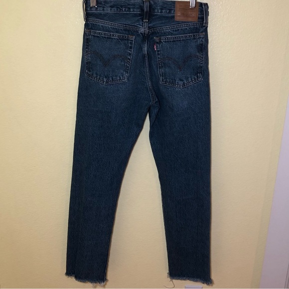 Levi’s Wedgie Straight Jeans Distressed size 26 - Picture 5 of 8